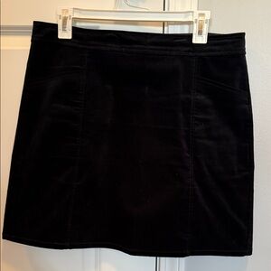 LOFT Black Mini Skirt